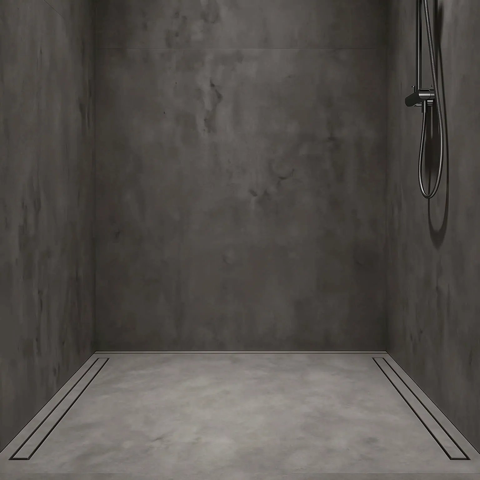 geflieste Dusche